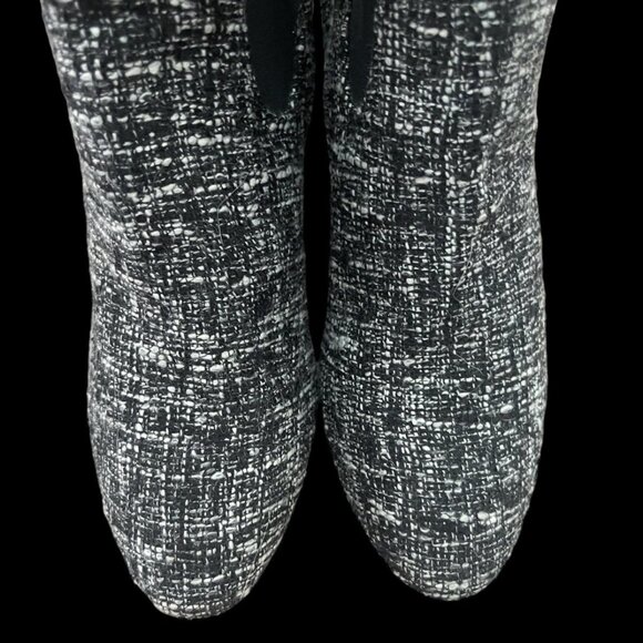 ✨👢 NWOT: DIBA Tweed Ankle Boots -- Size 10 👢✨ - Picture 4 of 5